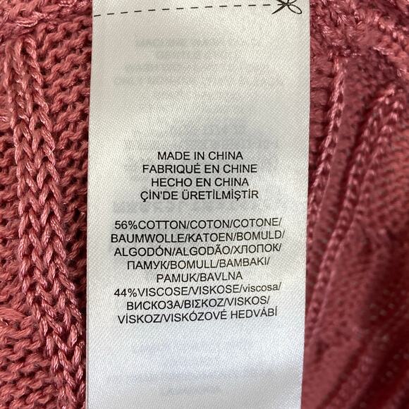 Lauren Ralph Lauren Sweater Cable Knit 3/4 Sleeves Size Small - Picture 6 of 9